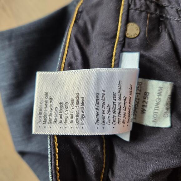 PAIGE High Rise Bell Canyon Women's Size 26 Flare Denim Jeans Blue Stretch Blend - Picture 8 of 11